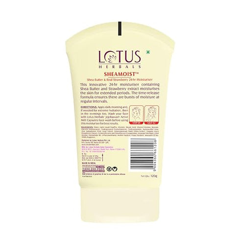 Lotus Herbal Sheamoist Shea Butter And Real Strawberry